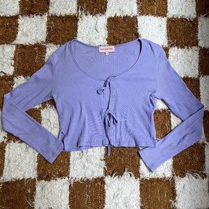 Lisa Says Gah Tie Top